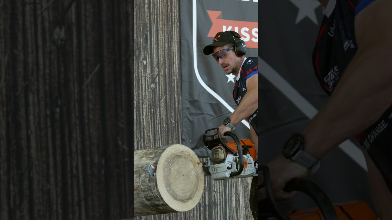 LES DISCIPLINES STIHL TIMBERSPORTS®  - ​​​🤜​​ STOCK SAW​ 🤛​ #STIHLTimbersports