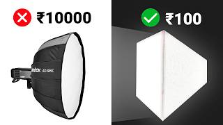 This DIY Softbox for just ₹100 is INSANE!