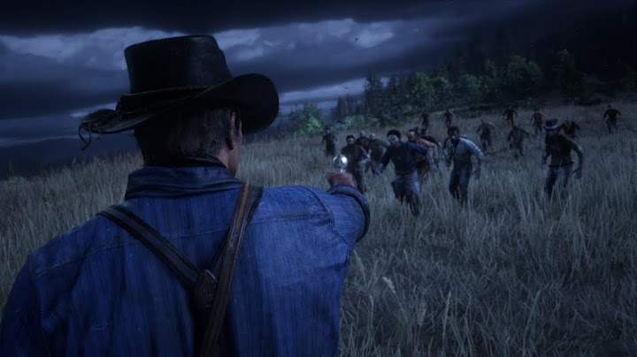 Zombies in Red Dead Redemption 2