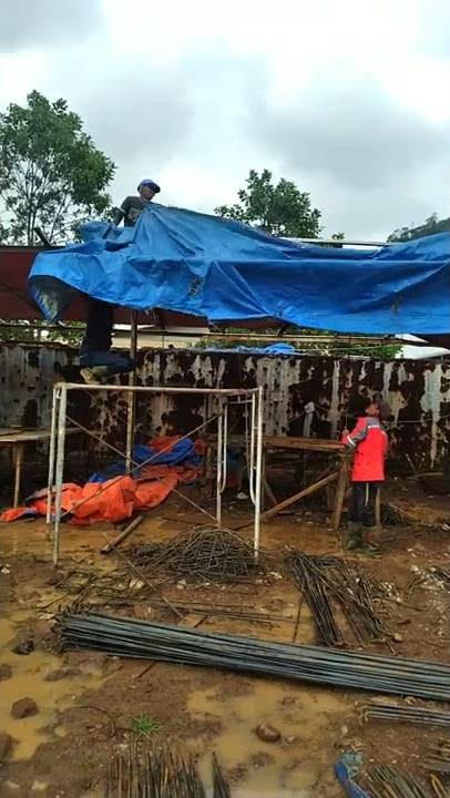 KERJASAMA || BUAT PABRIKASI BESI #juragan69 #bangmandor #shorts #orangproyek #civilengineering