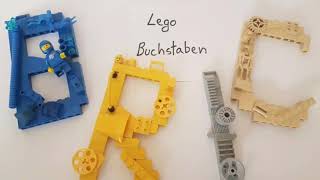 Lego Buchstaben selbst bauen | Anleitung / Tutorial