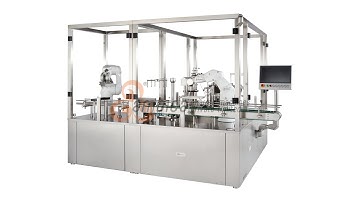 Clean Room Robot Based PFS Filling and Stoppering Machine with 100% IPC System - APFS-2H-IPC.