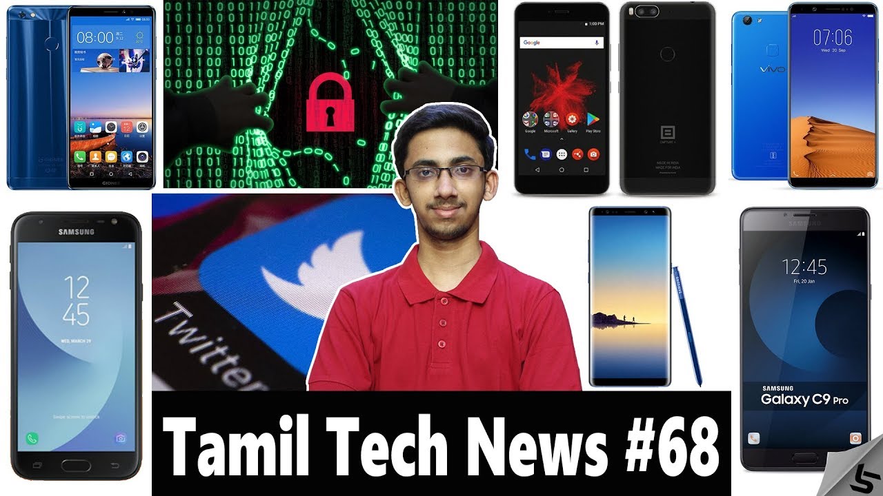 Tamil Tech News #68 - Samsung J3 2018, Aircel 146, Flipkart Capture+, Vivo V7 Plus, Samsung C9 Pro
