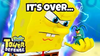 The Final Goodbye to 🧽SpongeBob Tower Defense!🧽