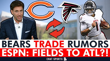 Justin Fields TRADE To Falcons? ESPN’s Get Up Explores It + Chicago Bears Rumors On Caleb Williams
