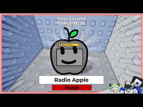 🍎RADIO APPLE!!🍎🔎Find the APPLE 70🍎🎵| @yulyonroblox |🎮ROBLOX