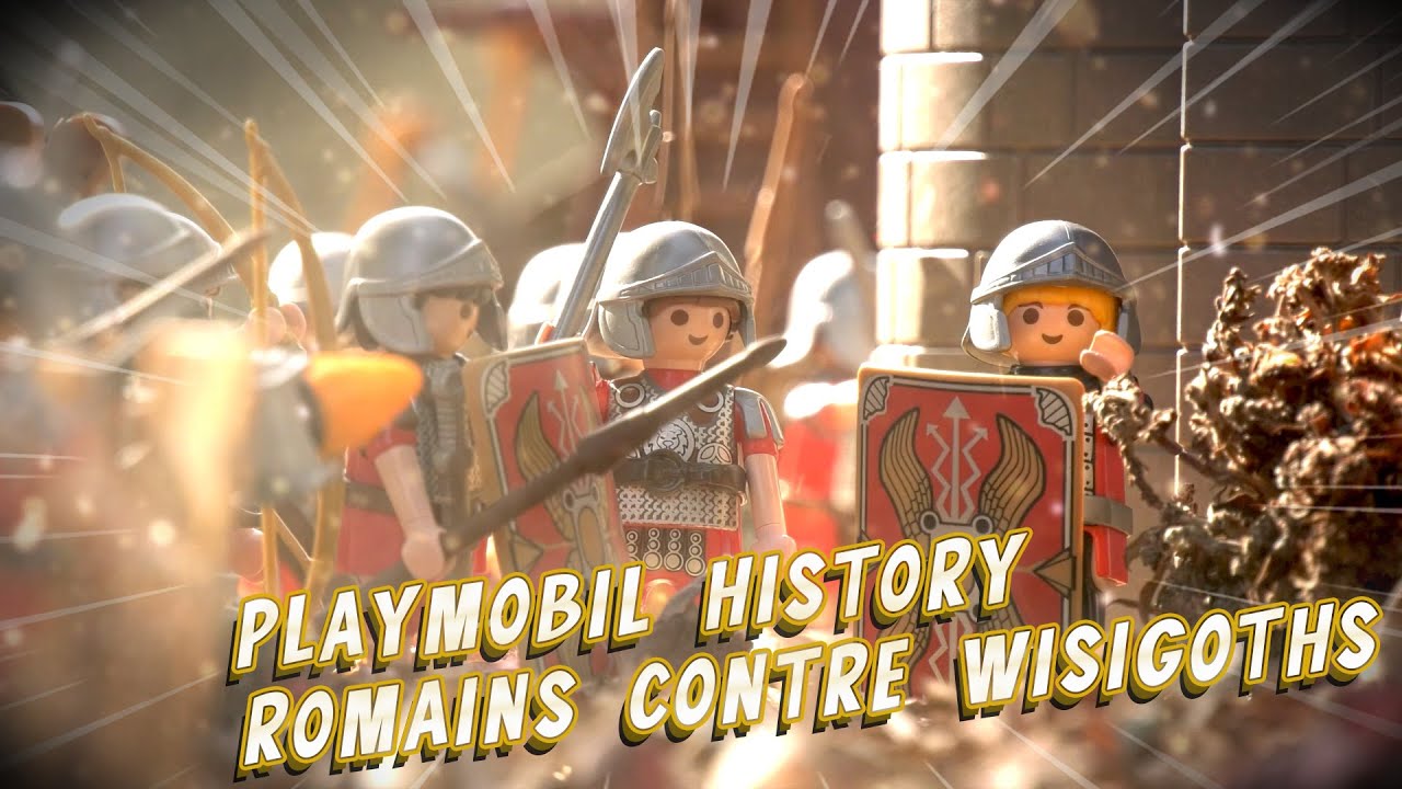 PLAYMOBIL HISTORY Romains contre Wisigoths FR 