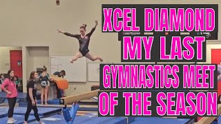 Last Gymnastics Meet Of The Season Xcel Diamond Meet Highlights Back P Success
