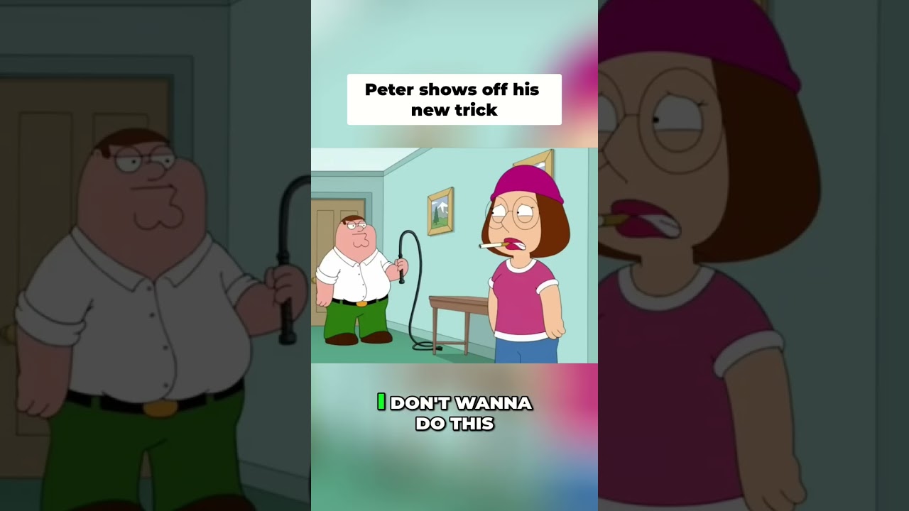 Peter shows off his new magic trick | Family Guys 