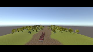 Unity, Probuilder, Create soldiers marching using Probuilder, Mixamo (Animation) and Terrain Tools.