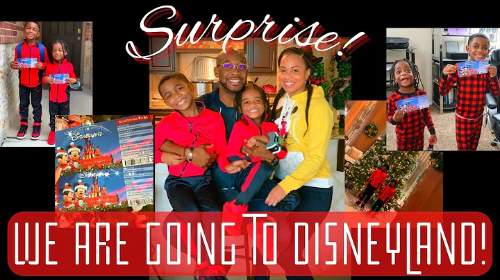 SURPRISE! WE ARE GOING TO DISNEY! | DISNEY CHRISTM...
