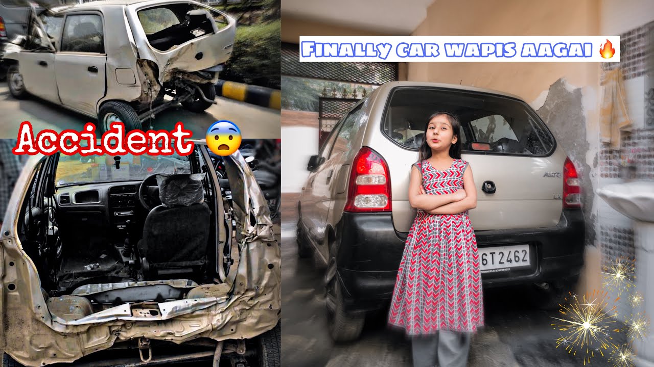 My car After Accident 🔥 car accident Qazisubhan01 YouTube