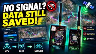 NO SIGNAL My ESP32 + LoRa + GPS  Tracker Saves Data Offline!