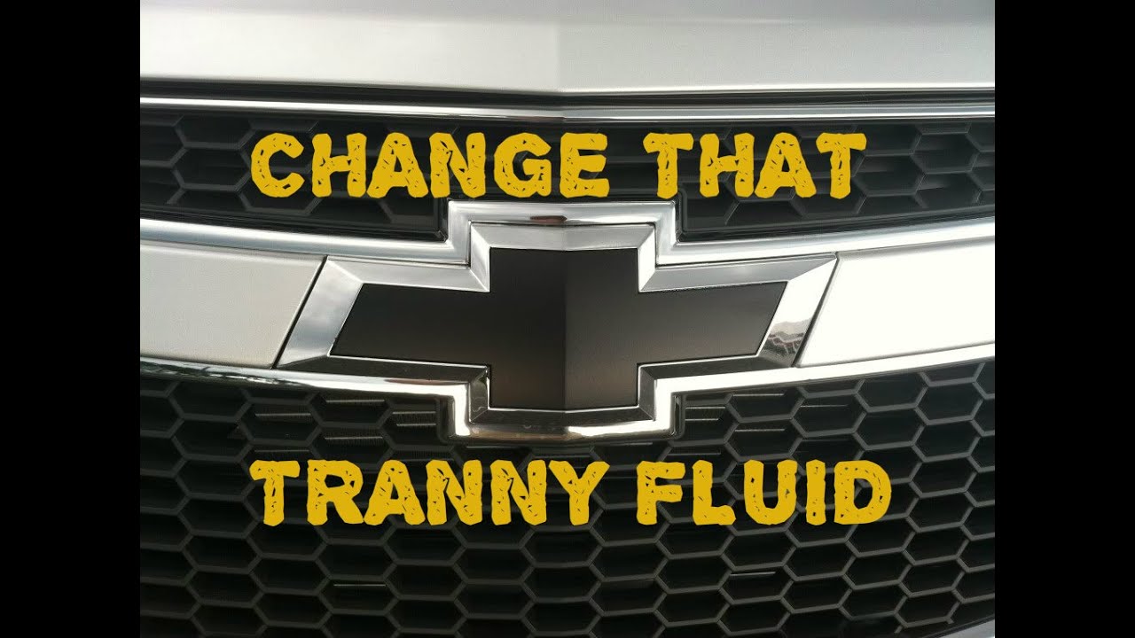 Chevy Cruze Transmission Fluid Change (Automatic) - YouTube