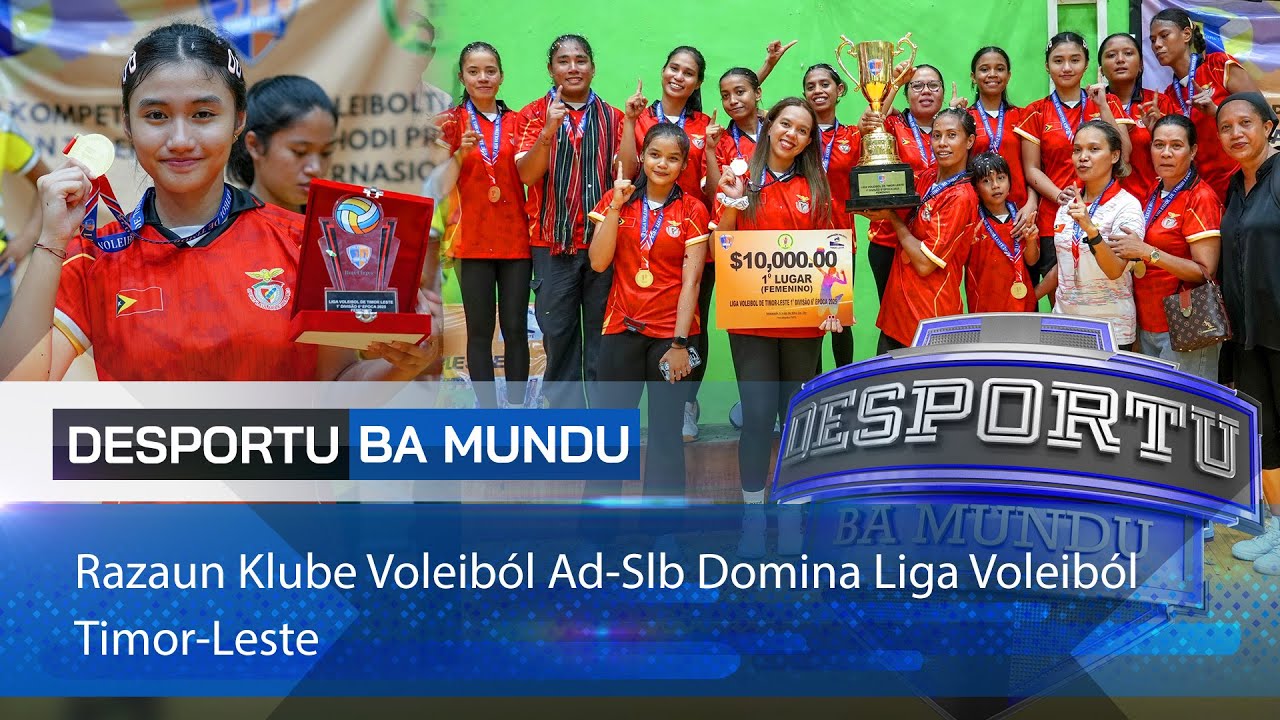 Razaun Klube Voleiból Ad Slb Domina Liga Voleiból Timor Leste
