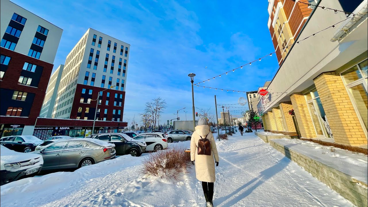 Жилой район "Солнечный" г. Екатеринбург. Зимняя Прогулка, вспоминаем ...