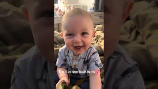 Cute baby fun with mom #kidsshorts #momlife #funnykids #babyboy #fypシ゚viral #cute