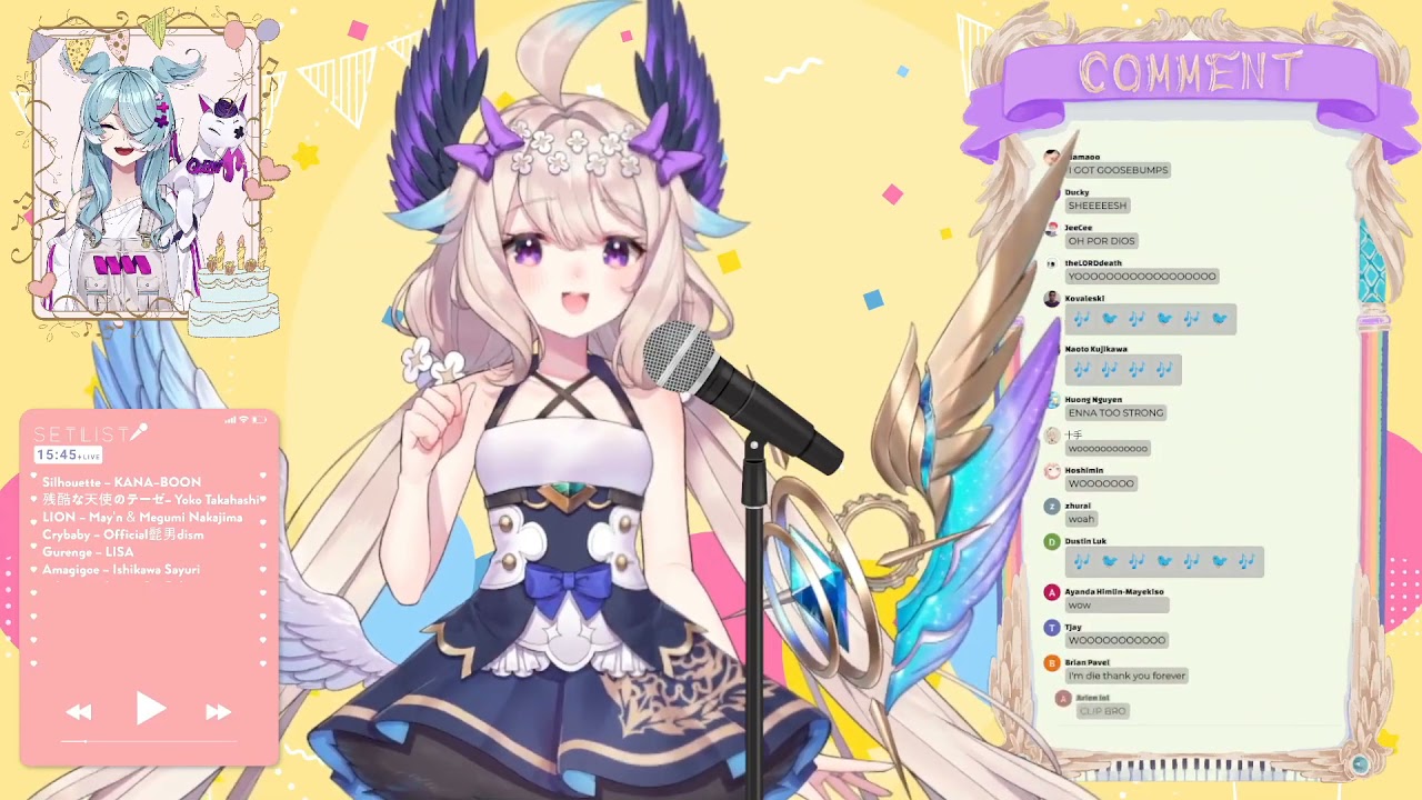 Enna Alouette sings Amagi-goe (Japanese Enka)