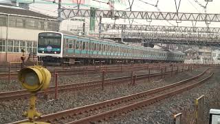 京浜東北線209系ウラ52編成 ありがとうHM_1月20日