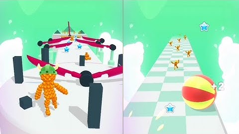 Pixel Rush Epic Obstacle Course Game Mobile All Levels ios Android walkthrough