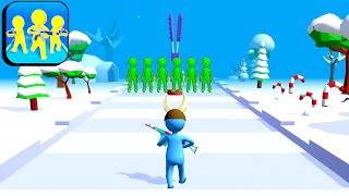 GUN CLASH 3D New Games Mobile Walkthrough (iOS,Android) Gameplay Max Levels 2032-2036 screenshot 4