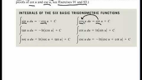 5-7 The Natural Log function-  Integration part 2