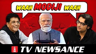 Amid #ManipurCrisis, Modi announces his Third Term | Also has Arnab become anti-BJP? TV Newsance 220