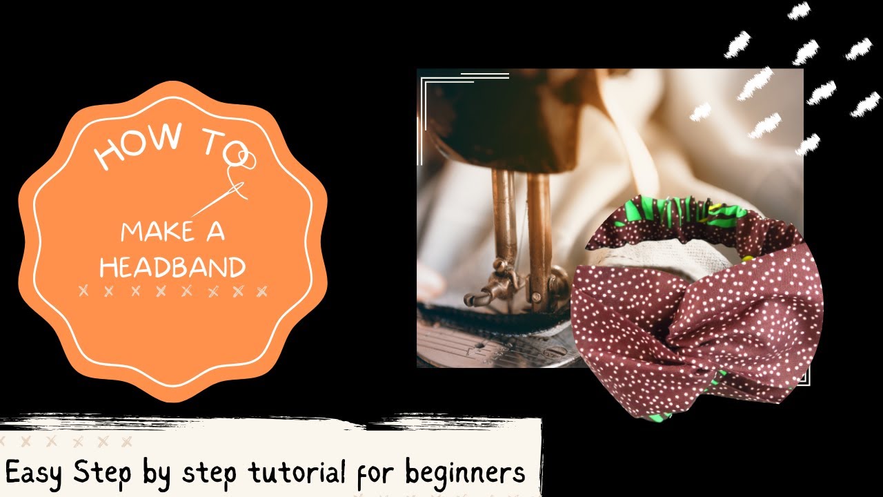 DIY Head-Band an easy workshop project.