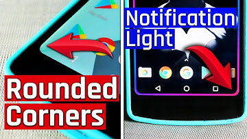 Rounded Corners & Notification Light on Any Android Smartphone without Root || Android Mods #2 ⚡⚡🔥🔥