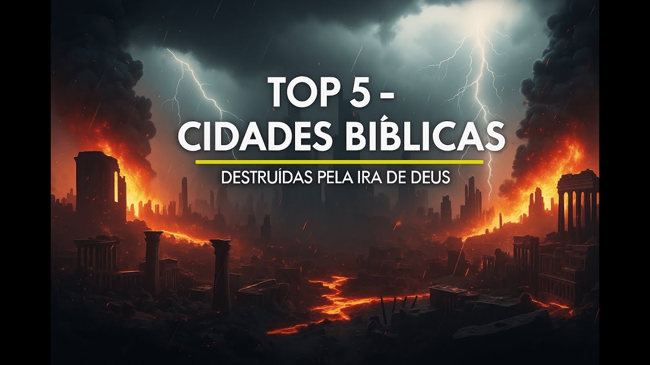Top 5 Cidades Bíblicas Destruídas pela Ira de Deus - YouTube