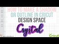 How to create a shadow in Cricut Design Space