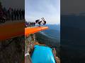 Tourist Tries the Cliff Airbag Trampoline… Then Jumps on the Scariest Airbag 😱🔥