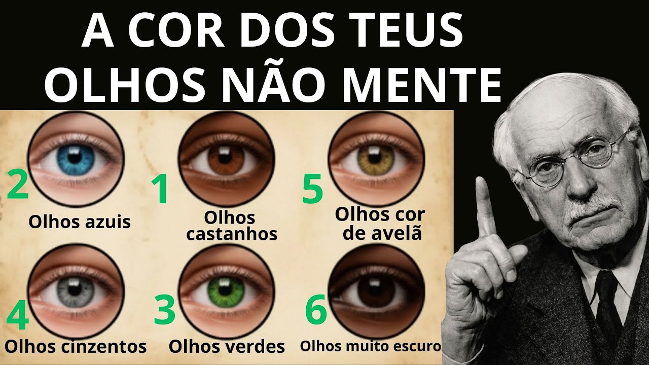 Diz Me A Cor Dos Olhos E Eu Direi Quem És Teste De Personalidade- carl jung