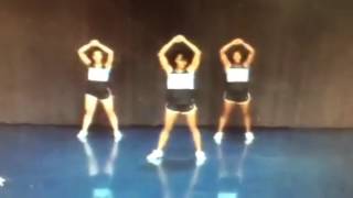 Allen HS Tryout Dance 2016 Back with Counts