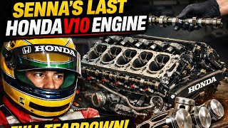 Senna’s Last Honda V10 F1 Engine Disassembly | Inside Ayrton Senna’s Legendary Power Unit (Part 1)