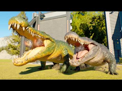 RELEASE ALL DINOSAUR SPECIES INCLUDING REBIRTH AND CROCODILIA COAST - Jurassic World Evolution 3