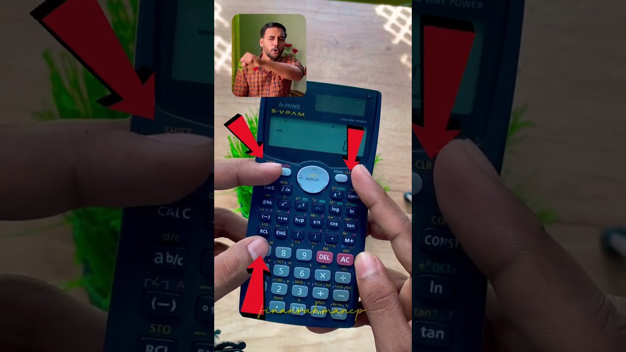 TRICKS you can do in SCIENTIFIC CALCULATORS viral  shorts