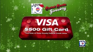 Secret Santa: Next prize selected is $500 Visa gift card, courtesy of Dade County Federal Credit...