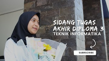 SIDANG TUGAS AKHIR D3 TEKNIK INFORMATIKA #tugasakhir #diploma