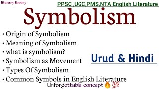 Symbolism Symbolism In English Literature Types Of Symbolism Common Symbols