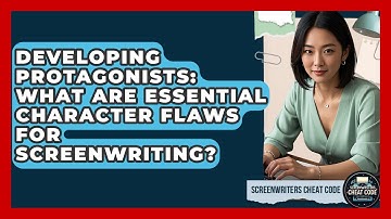 Developing Protagonists: What Are Essential Character Flaws For Screenwriting?