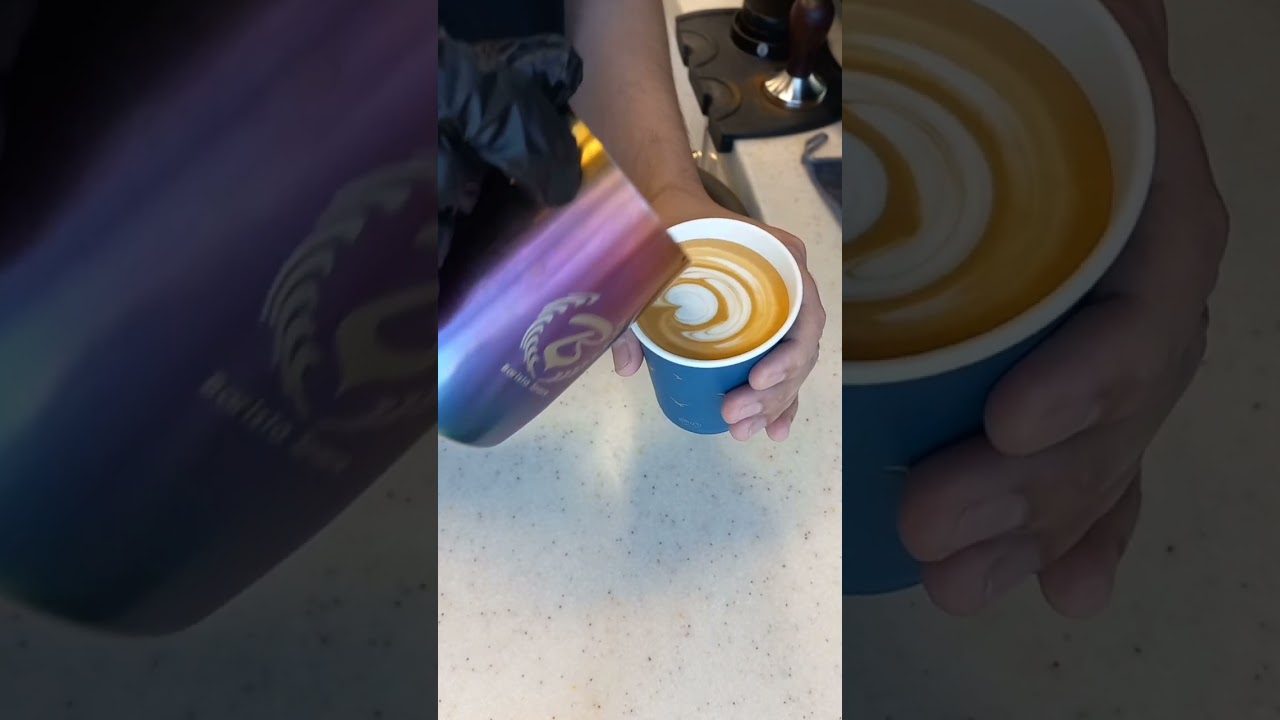 wingtulip#shorts #baby #coffee #latestnews #short #like #love#barista #coffee #today #like#latteart