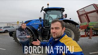 Borci na tripu! | New Holland T7.300AC + Strautmann Aperion 2401 |