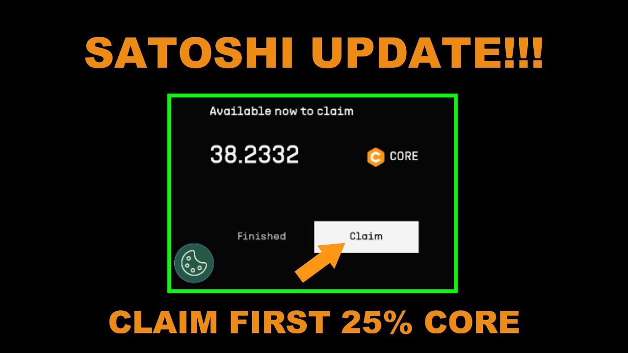 Yadda zakuyi claim na 25&% core din ku. Claim the first 25% of your SATOSHI Core.