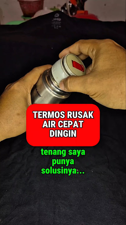 DAMAGED THERMOS, WATER COLDS QUICKLY. HERE'S THE SOLUTION #tutorial #ideas #tips #methods #inform...