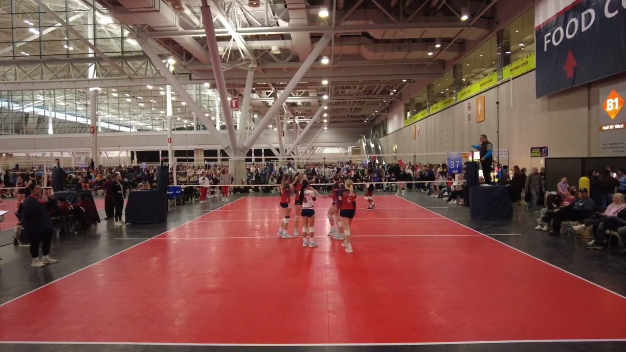 CC Storm 15 1 vs  LEVBC U15 set 2