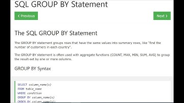 SQL คำสั่งในการจัดกลุ่ม Group by