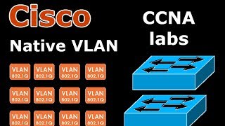 Native VLAN - Cisco - CCNA - lab in Packet Tracer - swiches, trunks