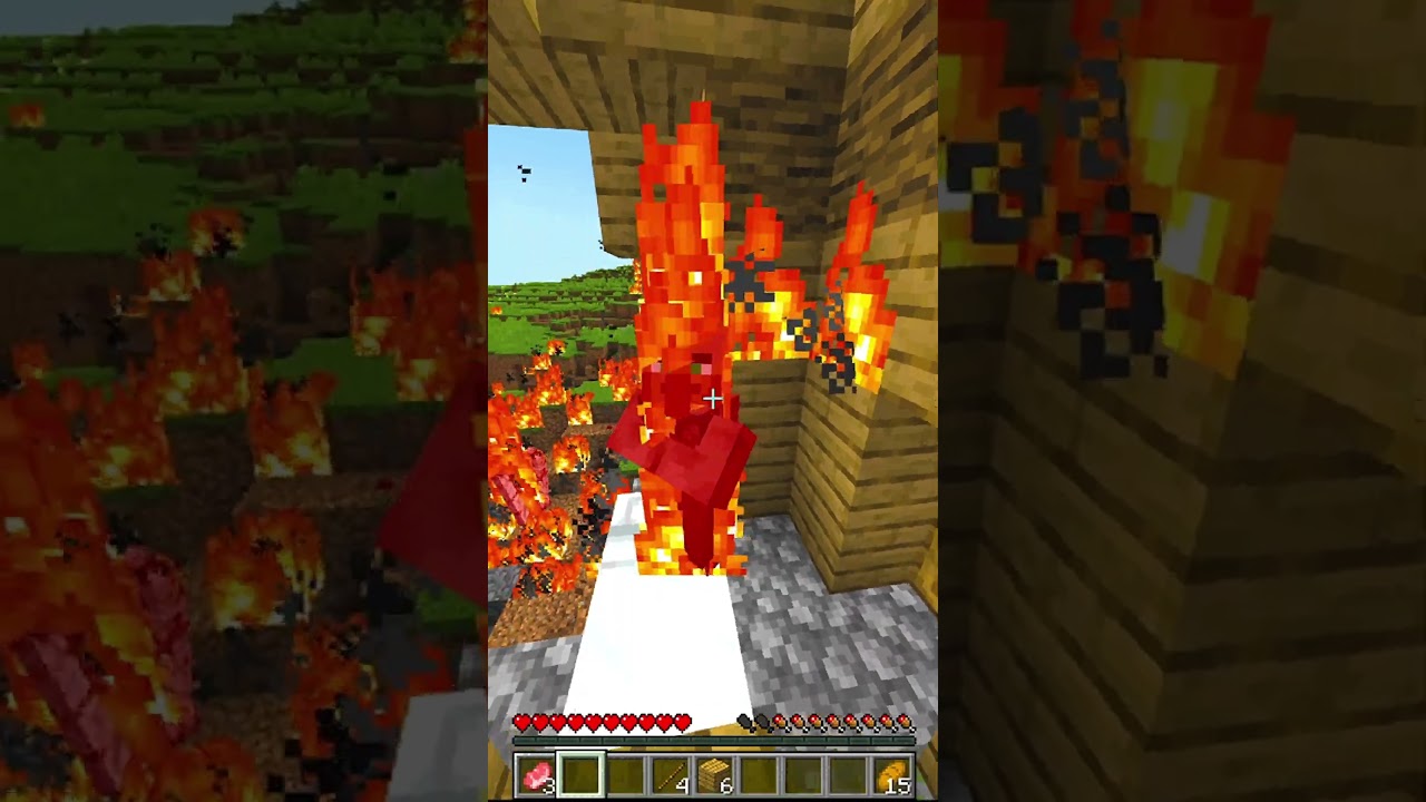 Meteoro No Minecraft #minecraft #gabez100k