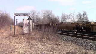 Cn 149X Westbound Past Frauts On The Cn Dundas Sub